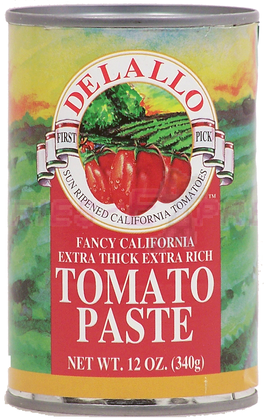 Delallo tomato paste, fancy california extra think extra rich Full-Size Picture